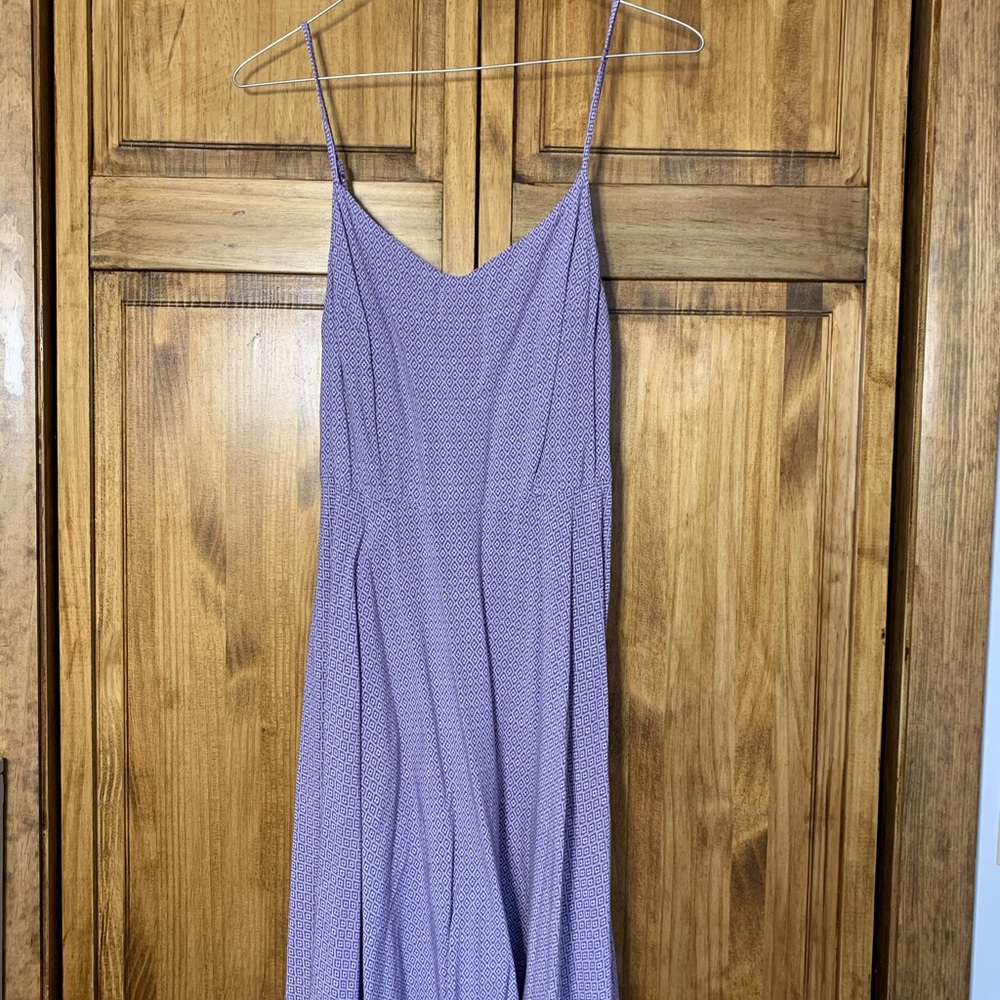 Purple Flowy Dress